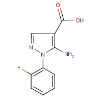 CAS:618091-61-5 | PC200615 | 5-Amino-1-(2-fluorophenyl)-1H-pyrazole-4-carboxylic acid