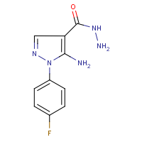 CAS:618070-67-0 | PC200616 | 5-Amino-1-(4-fluorophenyl)-1H-pyrazole-4-carbohydrazide