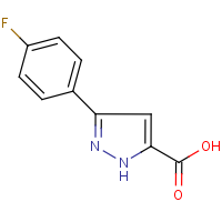 CAS: 870704-22-6 | PC200617 | 3-(4-Fluorophenyl)-1H-pyrazole-5-carboxylic acid