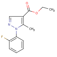 CAS: 618092-38-9 | PC200621 | Ethyl 1-(2-fluorophenyl)-5-methyl-1H-pyrazole-4-carboxylate