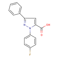 CAS:618101-93-2 | PC200625 | 1-(4-Fluorophenyl)-3-phenyl-1H-pyrazole-5-carboxylic acid