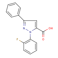 CAS: 618102-02-6 | PC200627 | 1-(2-Fluorophenyl)-3-phenyl-1H-pyrazole-5-carboxylic acid