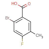 CAS:1003709-39-4 | PC201001 | 2-Bromo-4-fluoro-5-methylbenzoic acid
