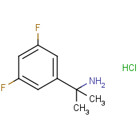 CAS:1063733-81-2 | PC201015 | 2-(3,5-Difluorophenyl)propan-2-amine hydrochloride