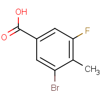 CAS: 1191988-29-0 | PC201046 | 3-Bromo-5-fluoro-4-methylbenzoic acid