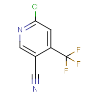 CAS:1201187-18-9 | PC201050 | 6-Chloro-4-(trifluoromethyl)nicotinonitrile