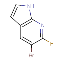 CAS: 1207625-29-3 | PC201055 | 5-Bromo-6-fluoro-1H-pyrrolo[2,3-b]pyridine