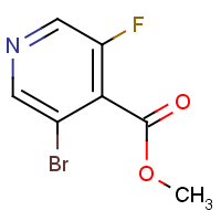 CAS: 1214325-21-9 | PC201068 | Methyl 3-bromo-5-fluoroisonicotinate