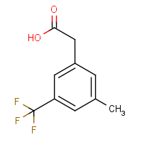 CAS:1214352-00-7 | PC201074 | 2-(3-Methyl-5-(trifluoromethyl)phenyl)acetic acid