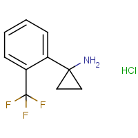 CAS: 1228879-24-0 | PC201085 | 1-(2-(Trifluoromethyl)phenyl)cyclopropanamine hydrochloride