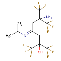 CAS:723294-77-7 | PC2011 | 2-Amino-1,1,1,7,7,7-hexafluoro-6-hydroxy-2,6-bis(trifluoromethyl)-4-(isopropylimino)heptane