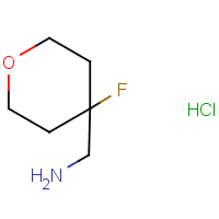CAS:1263180-53-5 | PC201104 | (4-Fluorotetrahydro-2H-pyran-4-yl)methanamine hydrochloride