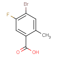 CAS: 1349715-55-4 | PC201125 | 4-Bromo-5-fluoro-2-methylbenzoic acid