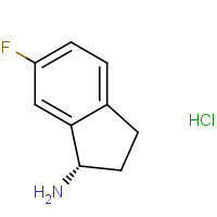 CAS:1391354-92-9 | PC201132 | (S)-6-Fluoroindan-1-amine hydrochloride