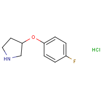 CAS: 23123-11-7 | PC201207 | 3-(4-Fluorophenoxy)pyrrolidine hydrochloride