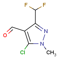 CAS:660845-30-7 | PC201276 | 5-Chloro-3-(difluoromethyl)-1-methyl-1H-pyrazole-4-carbaldehyde