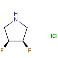CAS:869481-94-7 | PC201334 | (3S,4R)-rel-3,4-Difluoropyrrolidine hydrochloride