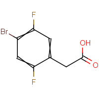 CAS: 871035-64-2 | PC201338 | 2-(4-Bromo-2,5-difluorophenyl)acetic acid