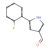 CAS: 881674-56-2 | PC201345 | 5-(2-Fluorophenyl)-1H-pyrrole-3-carbaldehyde