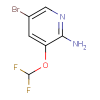 CAS:947249-13-0 | PC201383 | 5-Bromo-3-(difluoromethoxy)pyridin-2-amine