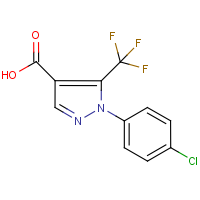 CAS: 98534-80-6 | PC2024 | 2-(4-Chlorophenyl)-3-(trifluoromethyl)-2H-pyrazole-4-carboxylic acid