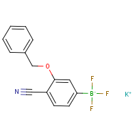 CAS: | PC210015 | Potassium [3-(benzyloxy)-4-cyanophenyl]trifluoroboranuide