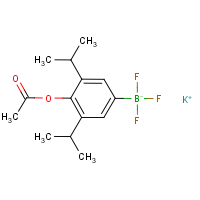 CAS:  | PC210018 | Potassium [4-(acetyloxy)-3,5-bis(propan-2-yl)phenyl]trifluoroboranuide