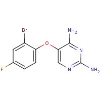 CAS:1620482-41-8 | PC210033 | 5-(2-Bromo-4-fluorophenoxy)pyrimidine-2,4-diamine
