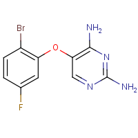 CAS:935534-20-6 | PC210035 | 5-(2-Bromo-5-fluorophenoxy)pyrimidine-2,4-diamine