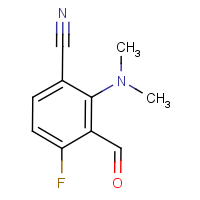 CAS:1515395-53-5 | PC210041 | 2-(Dimethylamino)-4-fluoro-3-formylbenzonitrile