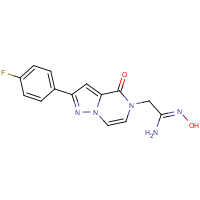 CAS:1255791-17-3 | PC210052 | (Z)-2-[2-(4-Fluorophenyl)-4-oxo-4H,5H-pyrazolo[1,5-a]pyrazin-5-yl]-N'-hydroxyethenimidamide