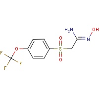 CAS: 884504-68-1 | PC210058 | N'-Hydroxy-2-{[4-(trifluoromethoxy)phenyl]sulfonyl}ethanimidamide