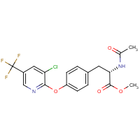 CAS: 1638621-94-9 | PC210072 | Methyl (2S)-3-(4-{[3-chloro-5-(trifluoromethyl)pyridin-2-yl]oxy}phenyl)-2-acetamidopropanoate