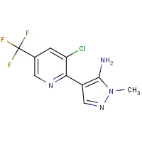 CAS:1644602-69-6 | PC210074 | 4-[3-Chloro-5-(trifluoromethyl)pyridin-2-yl]-1-methyl-1H-pyrazol-5-amine