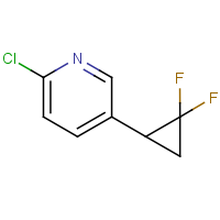 CAS:1656294-83-5 | PC210077 | 2-Chloro-5-(2,2-difluorocyclopropyl)pyridine