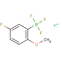 CAS:  | PC210087 | Potassium 5-fluoro-2-methoxyphenyltrifluoroborate