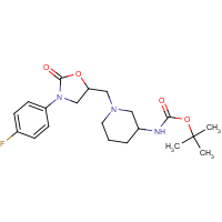 CAS:1781241-32-4 | PC210101 | tert-butyl N-(1-{[3-(4-fluorophenyl)-2-oxo-1,3-oxazolidin-5-yl]methyl}piperidin-3-yl)carbamate