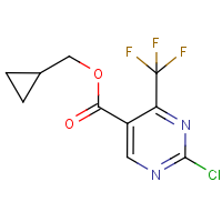 CAS:175137-31-2 | PC2115 | Cyclopropylmethyl 2-chloro-4-(trifluoromethyl)pyrimidine-5-carboxylate