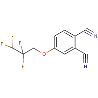 CAS: 121190-46-3 | PC2148 | 4-(2,2,3,3-Tetrafluoropropoxy)phthalonitrile