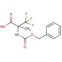 CAS:139520-43-7 | PC2175 | 2-Amino-2-methyl-3,3,3-trifluoropropanoic acid, N-CBZ protected