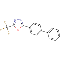 CAS:887267-97-2 | PC2183 | 2-(Biphenyl-4-yl)-5-(trifluoromethyl)-1,3,4-oxadiazole