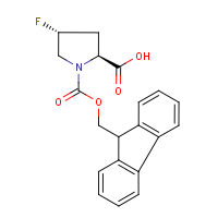 CAS:203866-20-0 | PC2201 | (2S,4R)-4-Fluoropyrrolidine-2-carboxylic acid, N-FMOC protected