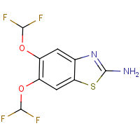 CAS:887268-01-1 | PC2205 | 2-Amino-5,6-bis(difluoromethoxy)-1,3-benzothiazole