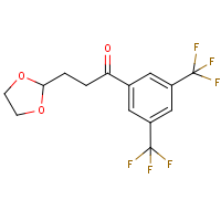 CAS:842124-04-3 | PC2272 | 3'5'-Bis(trifluoromethyl)-3-(1,3-dioxolan-2-yl)propiophenone