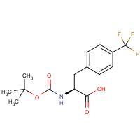 CAS:114873-07-3 | PC2291 | 4-(Trifluoromethyl)-L-phenylalanine, N-BOC protected