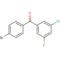 CAS:844879-12-5 | PC2333 | 4-Bromo-3'-chloro-5'-fluorobenzophenone