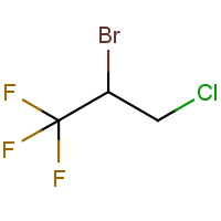 CAS: 683-92-1 | PC2337 | 2-Bromo-3-chloro-1,1,1-trifluoropropane