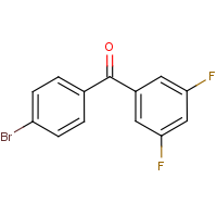 CAS:844879-03-4 | PC2358 | 4-Bromo-3',5'-difluorobenzophenone