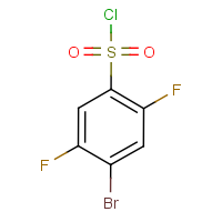 CAS: 207974-14-9 | PC2376 | 4-Bromo-2,5-difluorobenzenesulphonyl chloride