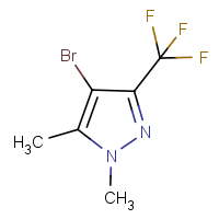 CAS:721402-02-4 | PC2390 | 4-Bromo-1,5-dimethyl-3-(trifluoromethyl)-1H-pyrazole